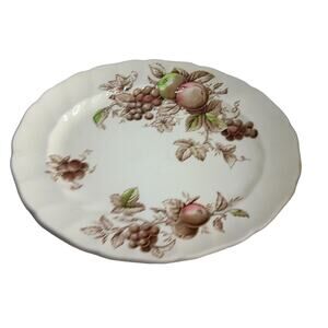 Vintage Johnson Bros Harvest Time Oval Serving Platters 12" 14" Thanksgiving Set